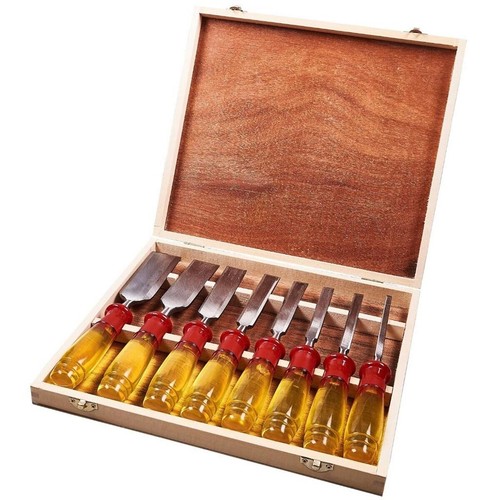 Split proof chisel set 8pc - chisel,