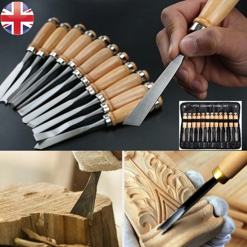 12pcs wood carving hand - 12pcs,