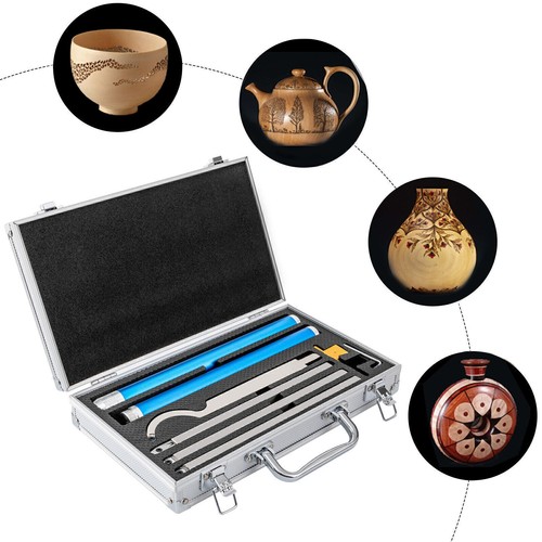 Wood lathe turning tools set - wood,