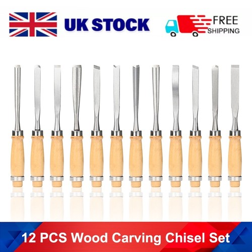 12pcs wood carving hand chisel - carving,