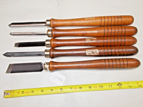 Lathe chisels craftsman - lathe, wood